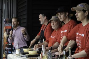 Kanadischen Auswahl - Fondue-Weltmeisterschaft - 6. Mai 2023